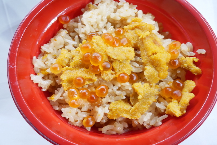 うにめし丼(北海道)