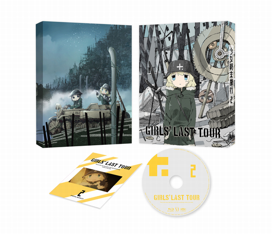 少女終末旅行 Dvd第2巻のジャケットを公開 原宿acg Laboにて 少女終末旅行 展も開催決定 ニコニコニュース