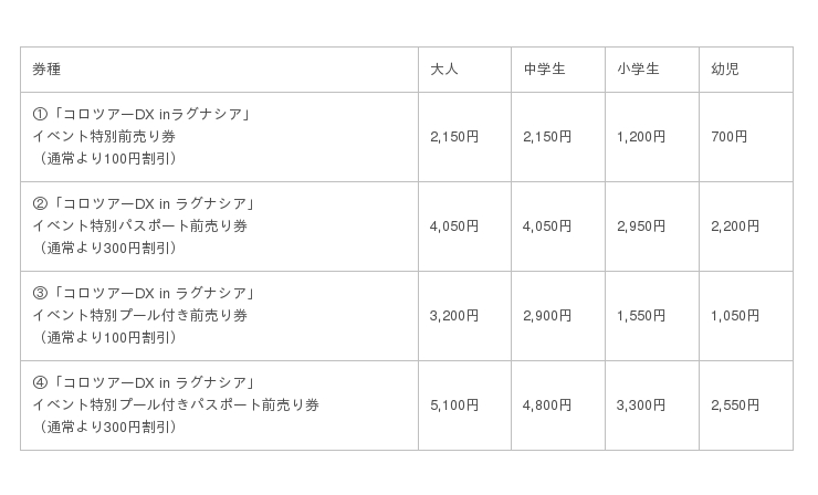 コロコロコミック ドラえもん Presents コロツアーｄｘ In ラグナシア 7月21日 土 スタート ニコニコニュース