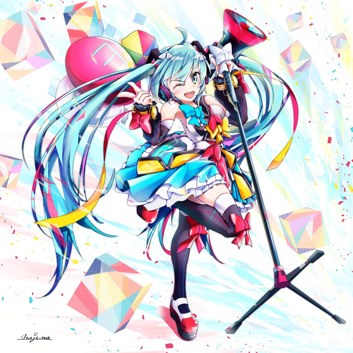 あなただけの歌姫 初音ミク Vocaloidたちのイラストまとめ14枚 マジカルミライ ニコニコニュース