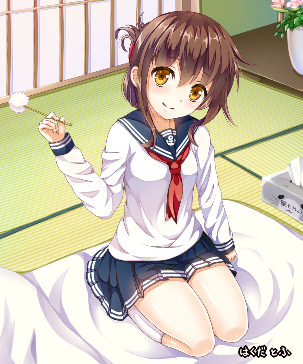 艦これ 電ちゃんの耳そうじ はくだ とふ さんのイラスト ニコニコ静画 イラスト