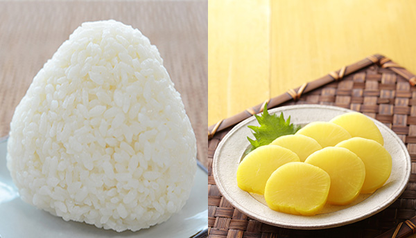 たくあん おにぎり