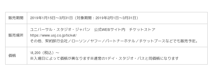 平成13年生まれのユニバーサル スタジオ ジャパン 1７ がデジタルネイティブな平成世代の学生の平成最後の春休みを祝う ニコニコニュース
