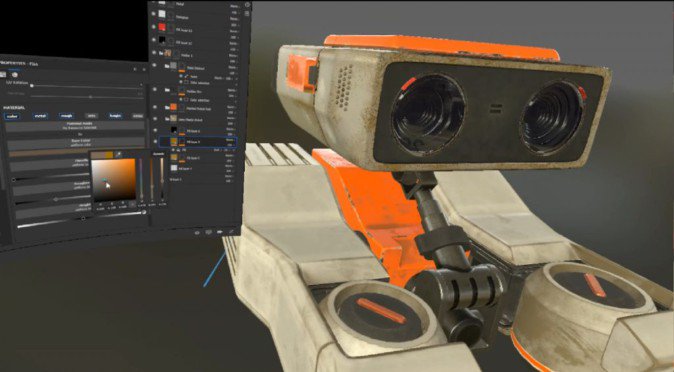 Adobe 3dペイントツール Substance Painter 開発企業を買収