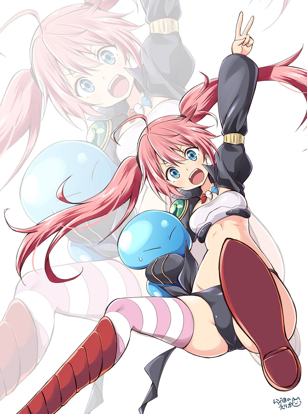 ミリムとリムル らぐほのえりか さんのイラスト ニコニコ静画 イラスト