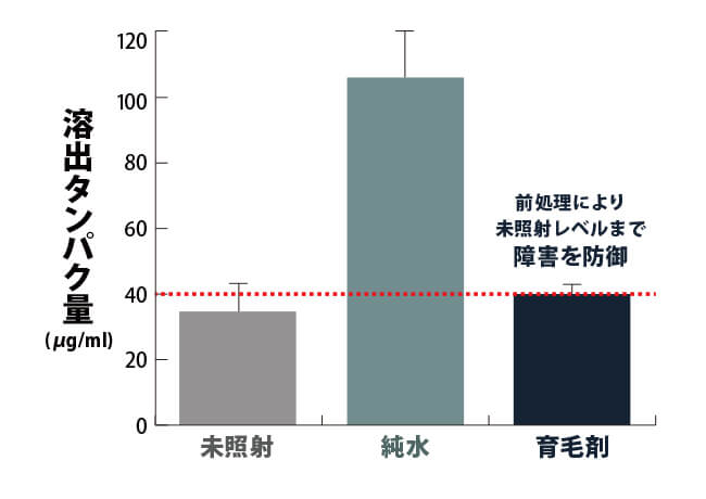 毛髪傷害試験