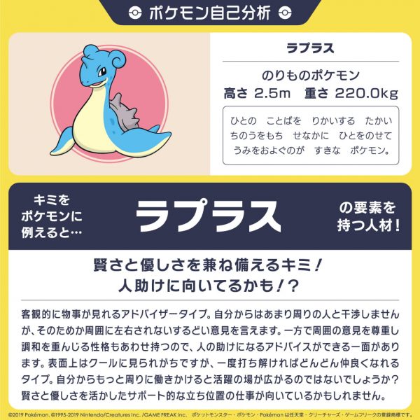 ポケモン で就職活動の自己分析をしよう 自分のタイプをポケモンにたとえる ポケモン自己分析 が公開 ニコニコニュース