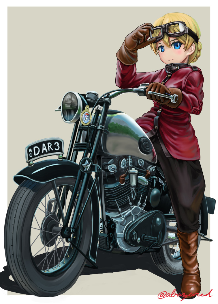 ダーさんがバイクに乗るなら あばずred さんのイラスト ニコニコ静画 イラスト