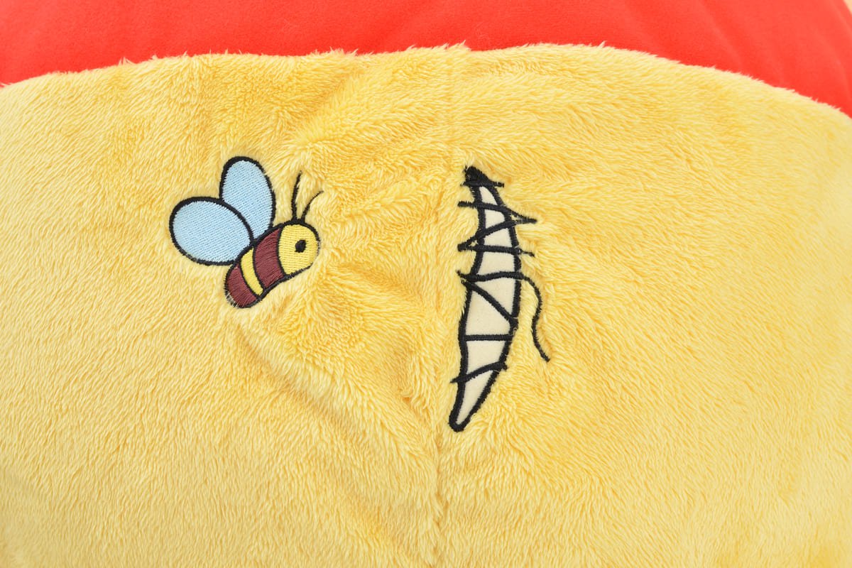 プーさん 蜂の巣 イラスト 無料の折り紙画像