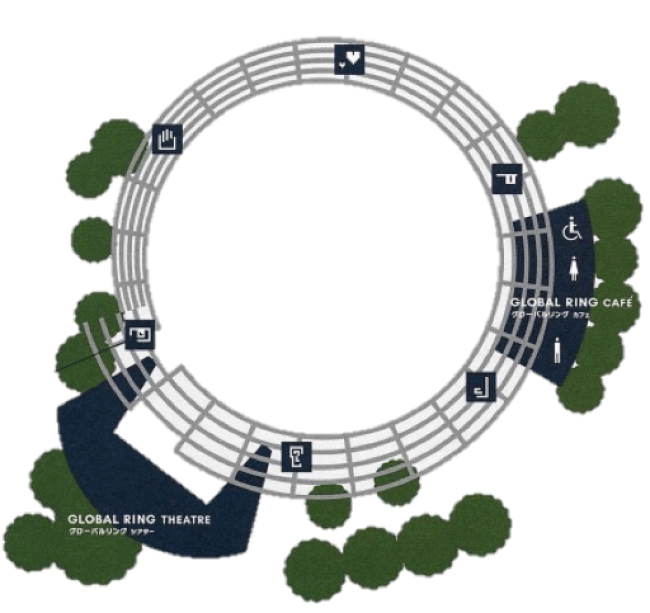 超大型デジタルアート連動モニュメント Global Ring 完成披露 Lighting ニコニコニュース