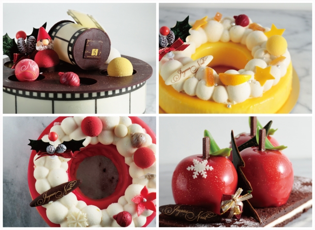 クリスマスを盛り上げる セバスチャン ブイエの百貨店限定の華やかなケーキが登場 ニコニコニュース