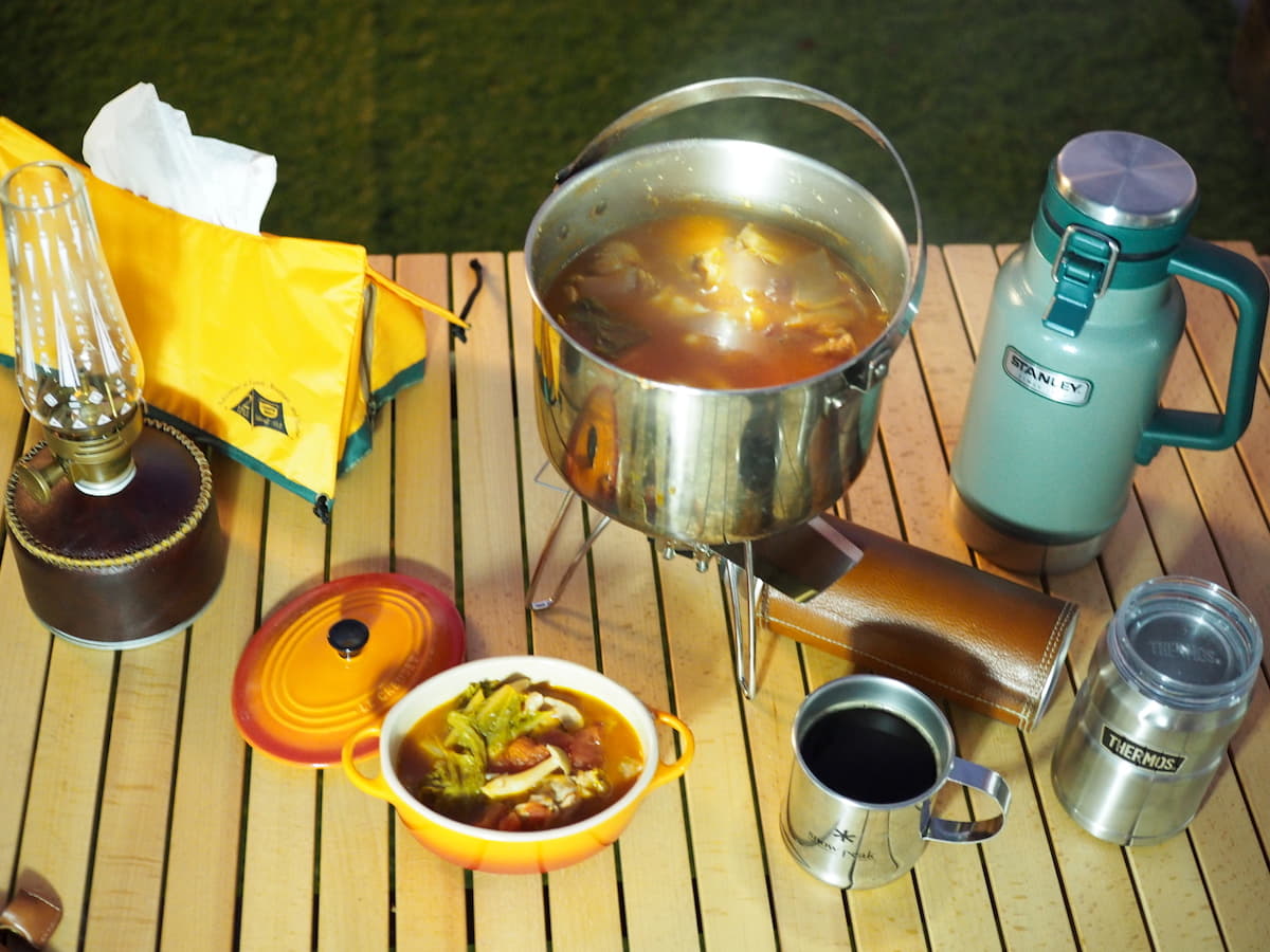 冬のファミリーキャンプに手軽で最適! 2000円以内で3食おやつ付きレシピ