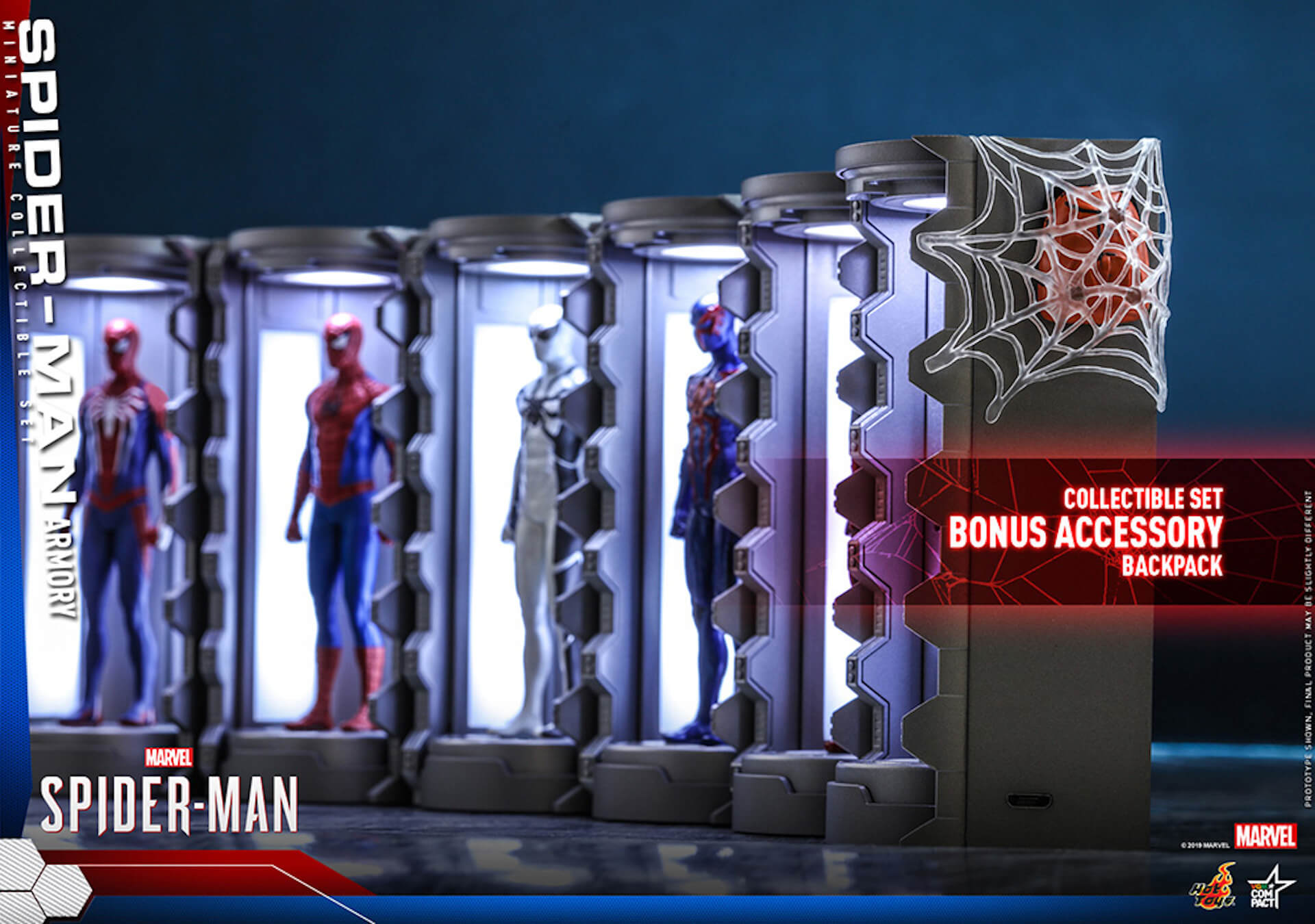 6つのスパイダーマン スーツが勢ぞろい 大人気ps4用ゲームソフト