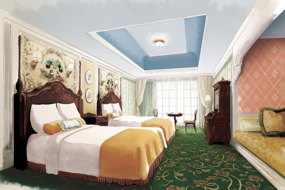 壁紙やカーペットのデザインを一新 東京ディズニーランドホテル