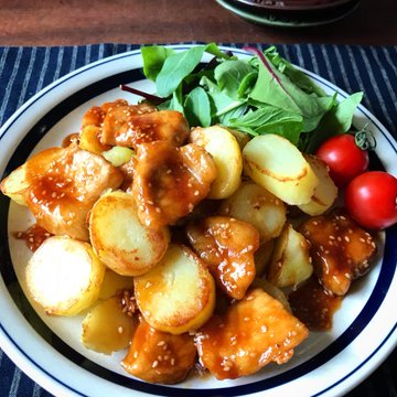 めちゃめちゃ美味しいおかずレシピ 簡単 みそ照り焼きじゃがトン が話題に 今にでも食べたいです 簡単爆食レシピまとめブログ