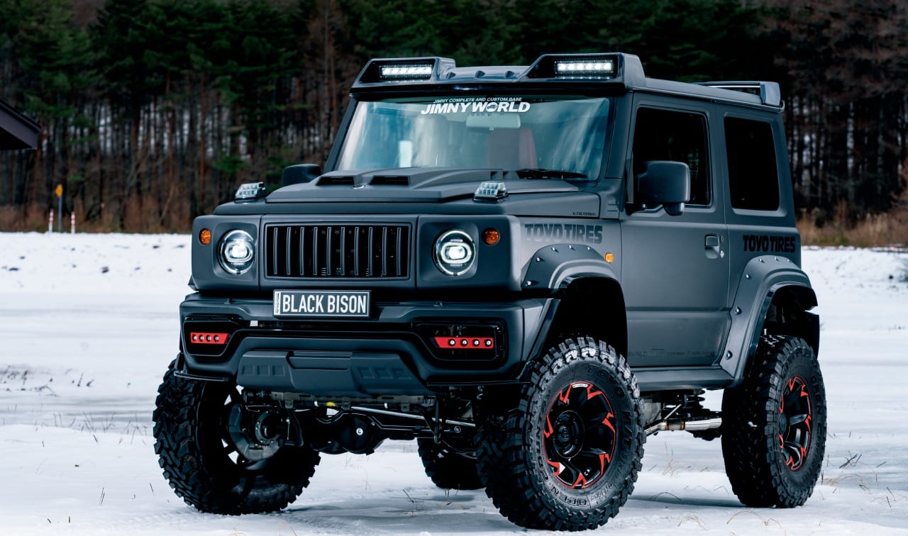 カスタム ジムニー ジムニーシエラ Jb74w エアロ カスタム ブラックバイソン 動画あり Fresh News