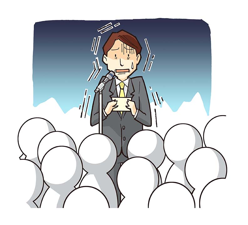 人前で話す、あの緊張感がイヤ・・・。自意識過剰からの脱出法 ニコニコニュース