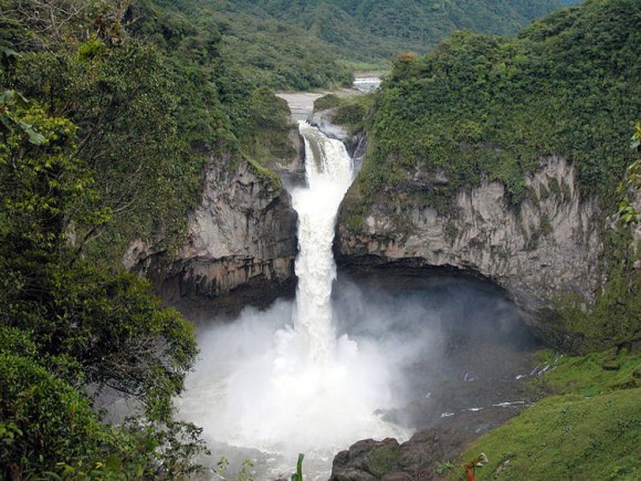 エクアドル最大の滝が一晩で消失。自然現象か？人為的なものなのか？ | ニコニコニュース