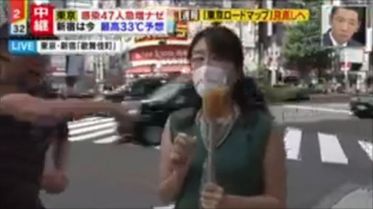 ミヤネ屋　中継でトラブル