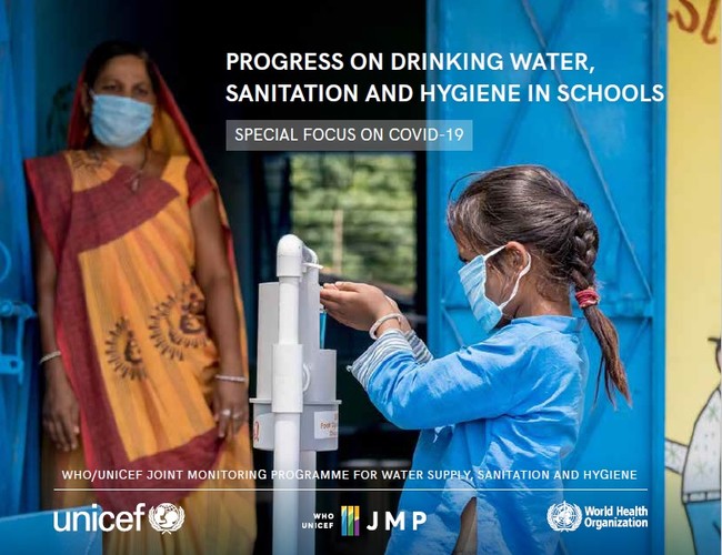 JMP報告書「学校における衛生施設と飲料水の前進(原題：Progress on drinking water, sanitation and hygiene in schools：Special focus on COVID-19)」 