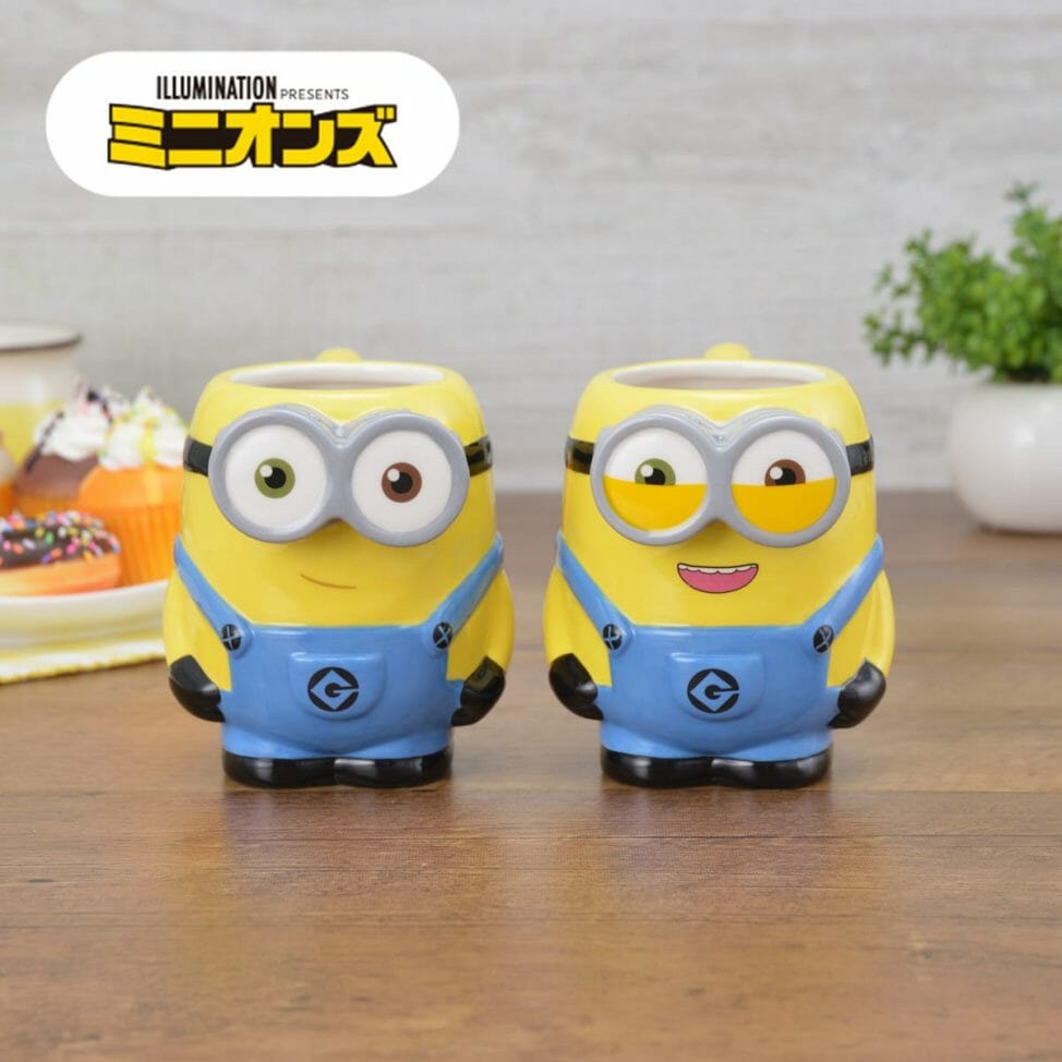 ミニオン　プレミアムうきうきキャラ型マグカップ_01