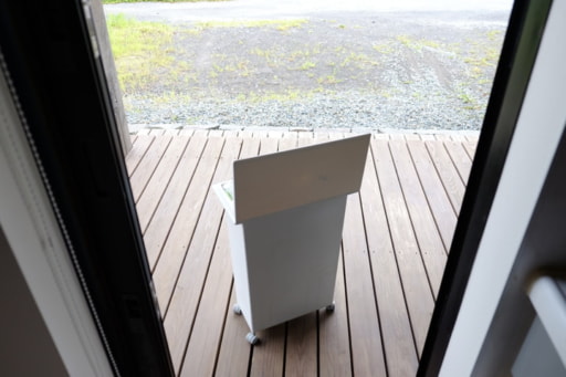 替えてよかった横に開くゴミ箱