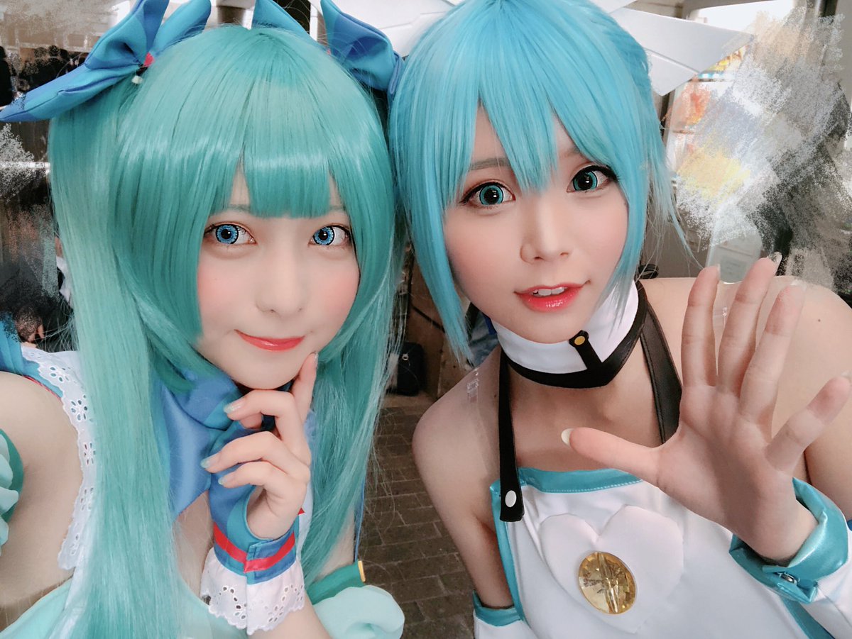 ぜいたく初音 ミク コスプレ メイク 世界のすべての髪型