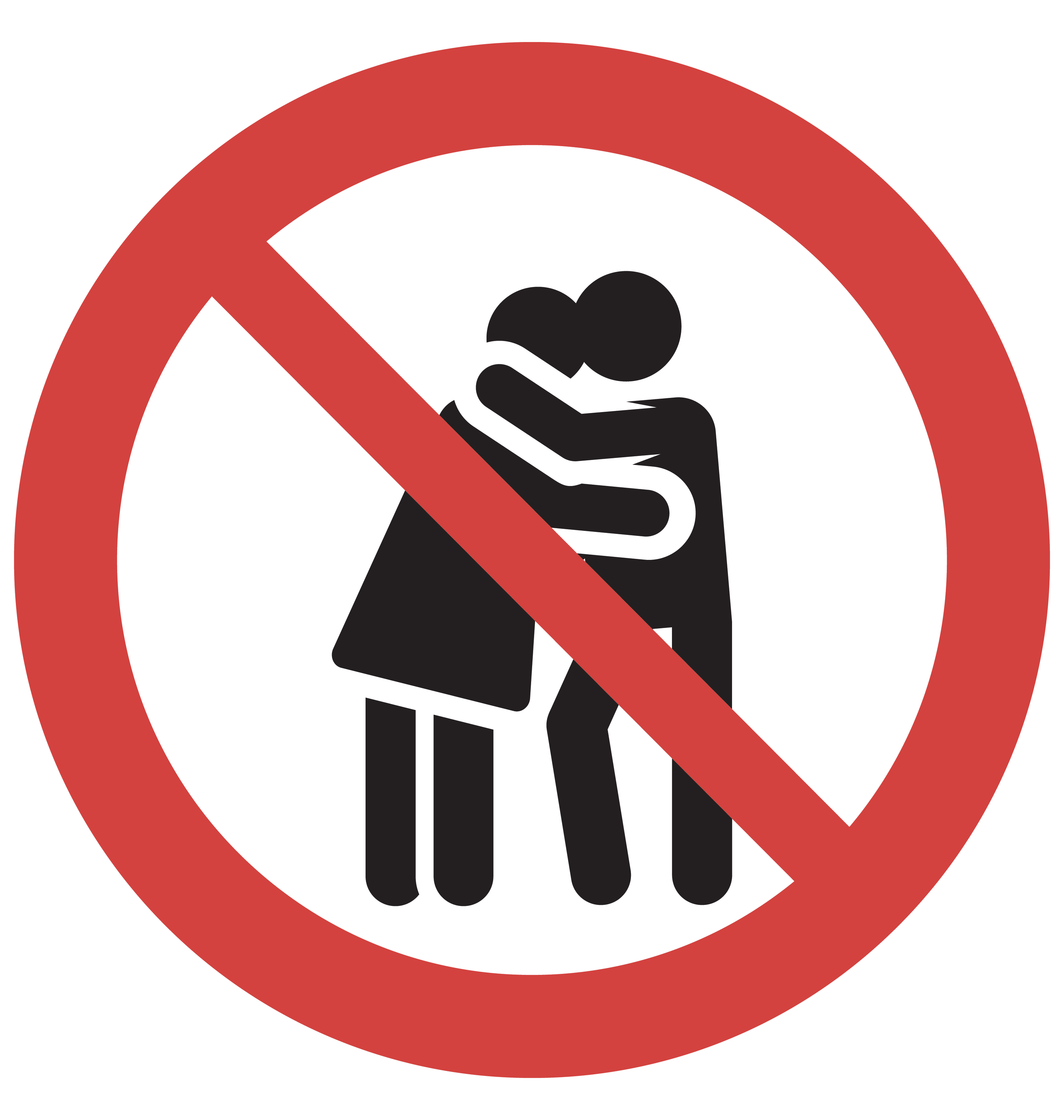 Проявить запретить. Объятия запрещены. Поцелуй запрещен. Знак запрещающий объятия. Запрет на поцелуи.