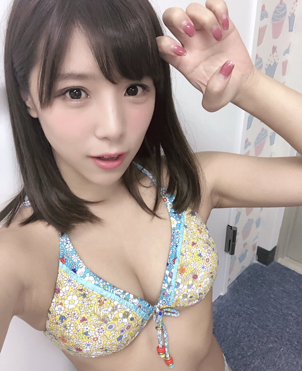 涼しい気持ちになってくれたら嬉しいな 元放プリユース 夏本あさみのセクシーな花柄ビキニショットに熱視線 ニコニコニュース