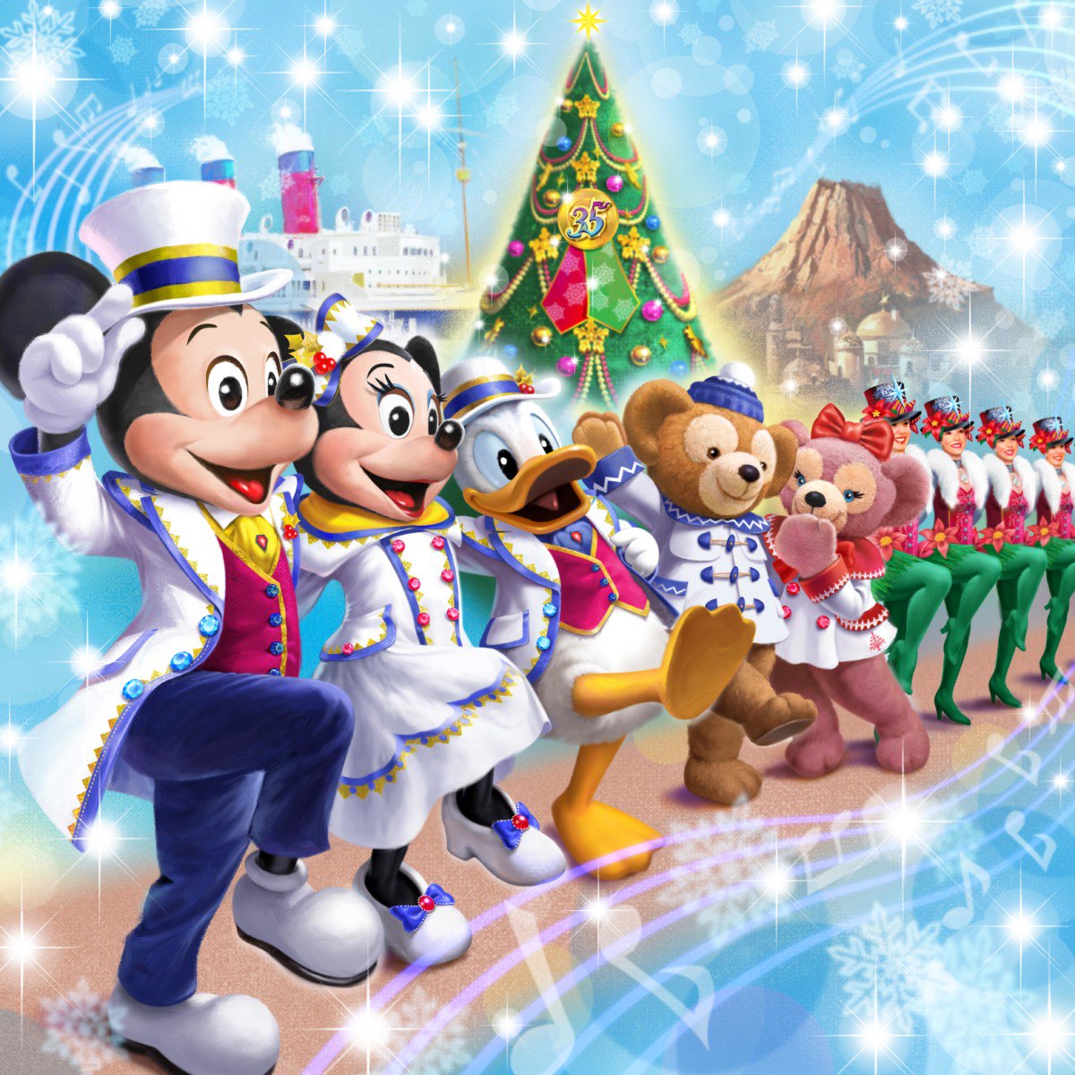 新ショー イッツ クリスマスタイム 開催 東京ディズニーシー ディズニー クリスマス18 まとめ ニコニコニュース