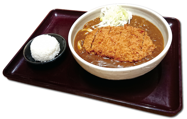 大食い必見 カツカレーうどん ミニライス付 3玉まで無料増量可で最高 ニコニコニュース