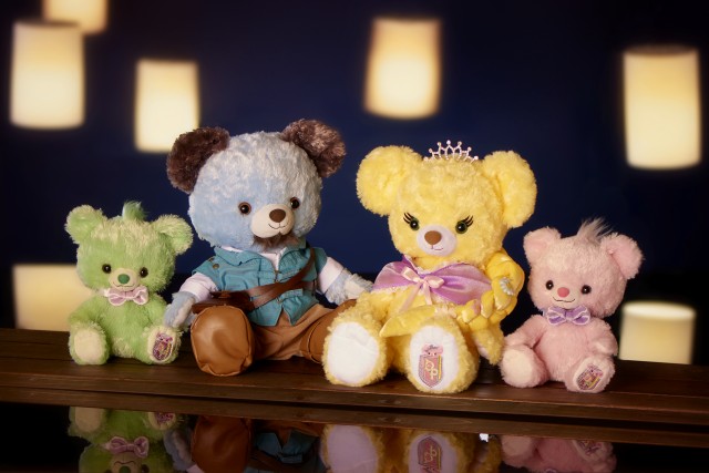 ディズニーストア プリンセスベア 新シリーズに 塔の上のラプンツェル が登場 ニコニコニュース