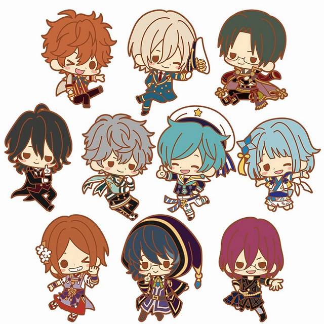 あんスタ のラバーストラップコレクションが登場 第1弾 第4弾まで全41種類のラインナップ ニコニコニュース