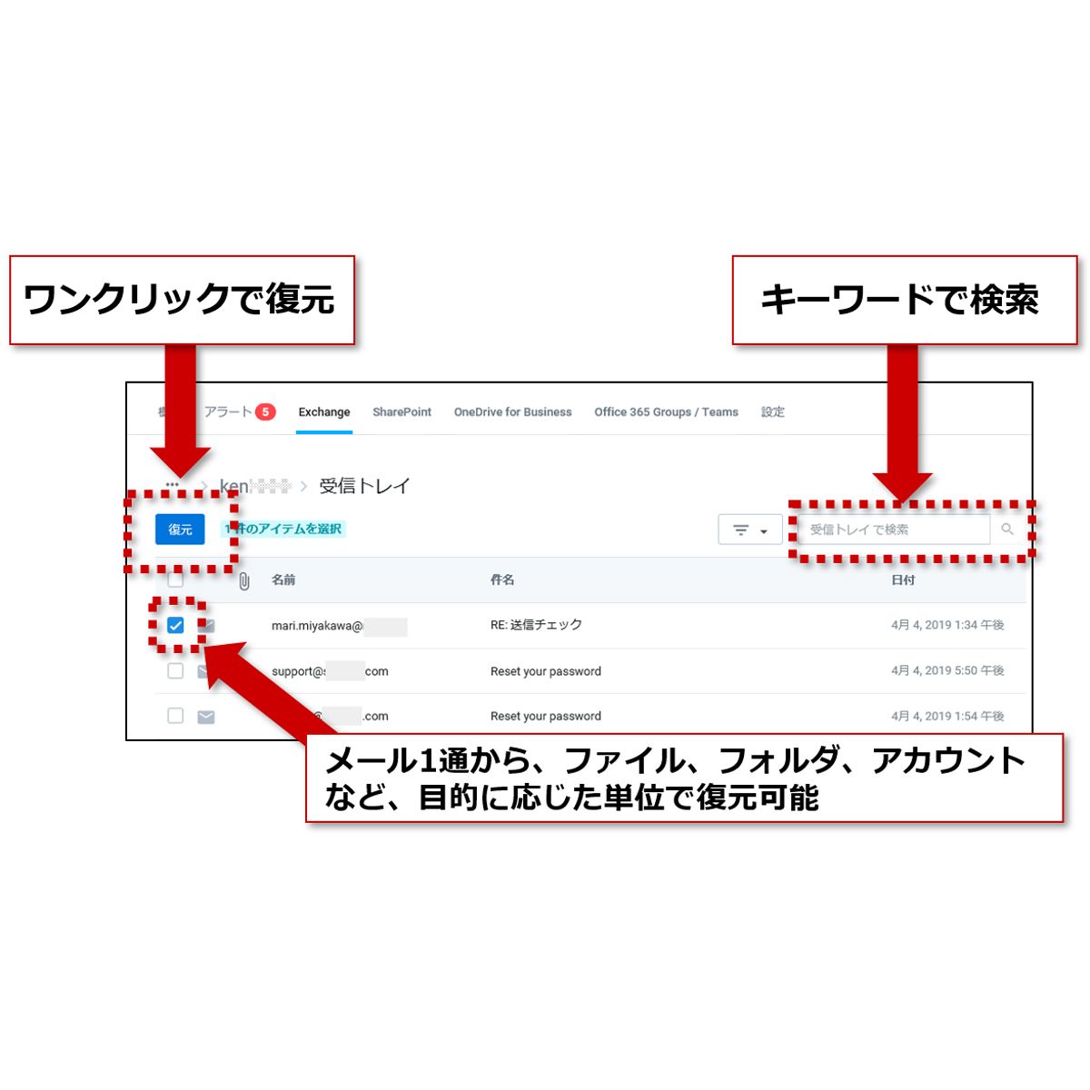 NTT Com、Office 365のデータをまるごと保存する「クラウドバックアップ」