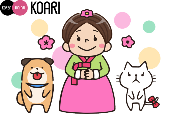 韓国エンタメサイトkoari コアリ の公式キャラクター コアリちゃん