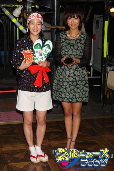 夏菜、バトン「渡したくな~い」!能年玲奈、「鉛のバトンが重く