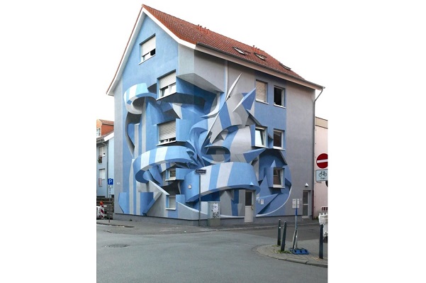 ドイツに現れた 3d壁画アート がかっこいい ニコニコニュース