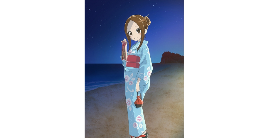 アニメ からかい上手の高木さん２ 浴衣姿の高木さん新規ビジュアルも公開 夏祭りプロジェクト始動発表 ニコニコニュース