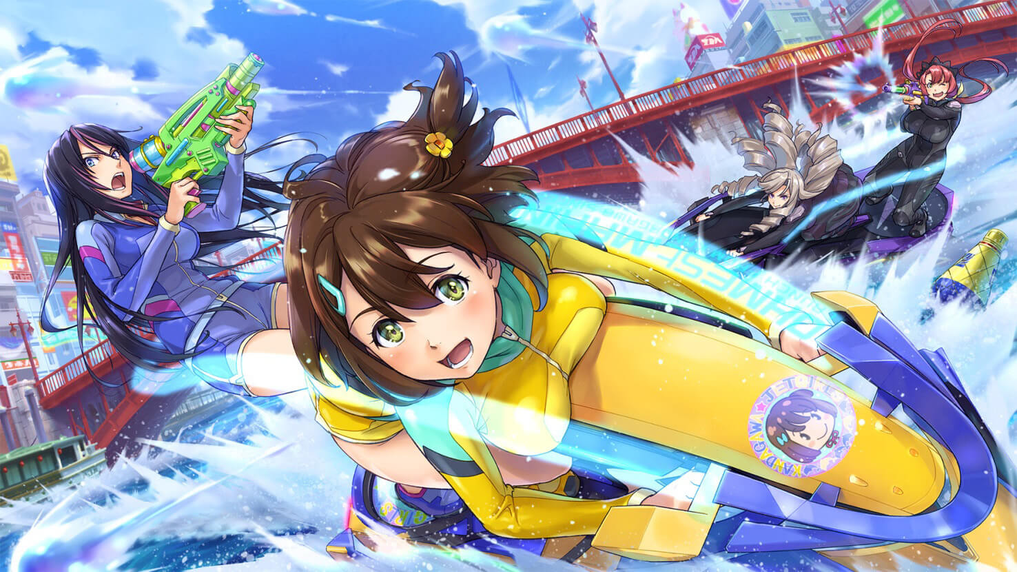 鳴子ハナハルがキャラ原案を手掛けるアニメ 神田川jet ニコニコニュース