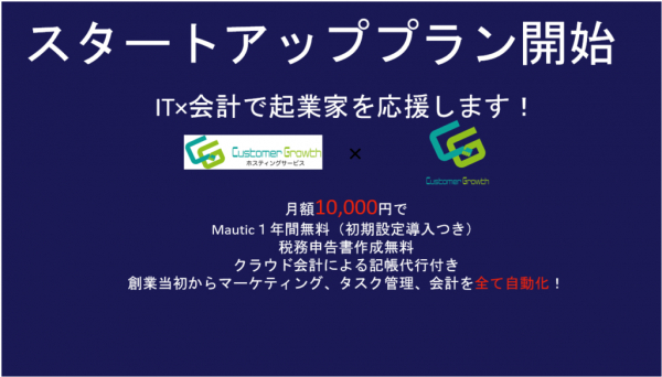月額10000円でクラウド会計導入&月次決算のコンサルティング~設立2年未満の企業を対象とした ...