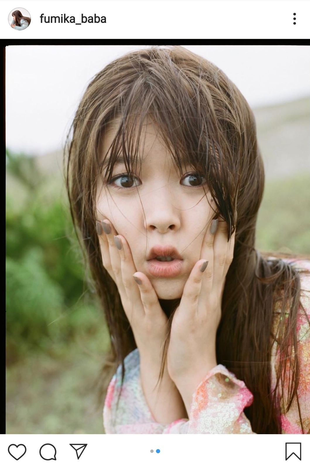 成田凌が撮影した馬場ふみかの アッチョンブリケ な表情が 最高に