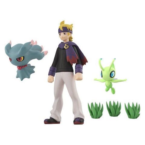 ポケモンスケールワールド から マツバとムウマ セレビィと 草むらパーツ3個がセットになって登場 ニコニコニュース