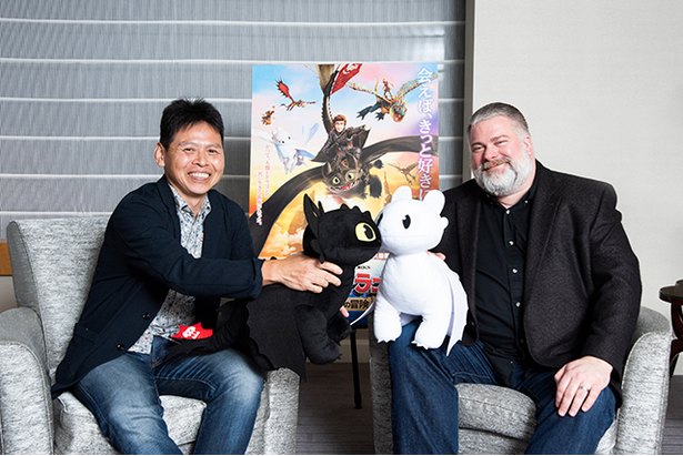 ヒックとドラゴン ディーン デュボア監督と高坂希太郎監督のスペシャル対談 前編 紅の豚 に影響を受けている ニコニコニュース