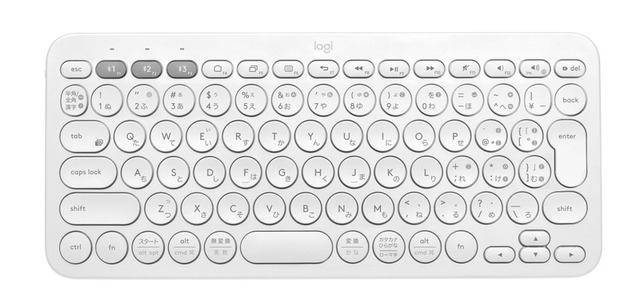 オシャレ可愛いbtキーボード ロジクールのk380 マルチデバイス