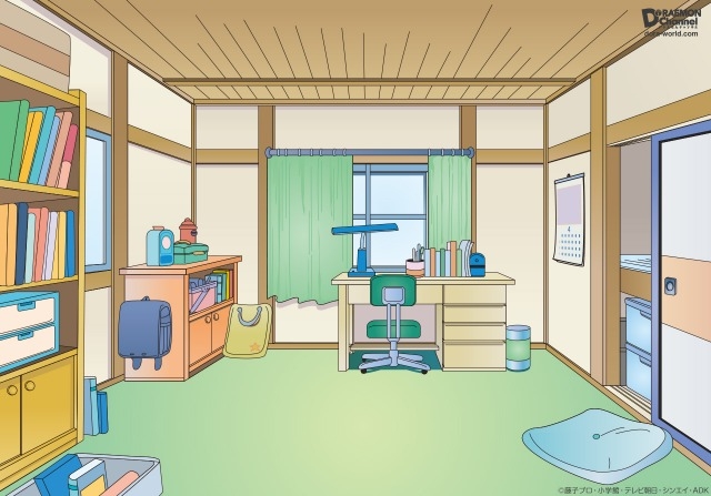 すごい のび太 部屋 間取り 新しいぬりえ壁紙