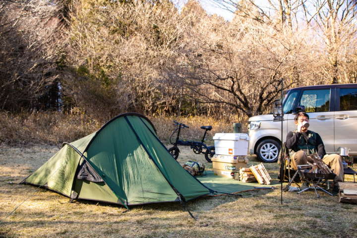 ガチのミリタリーになりすぎないサイトを作るコツはカモフラ柄の配分でした Campですよ