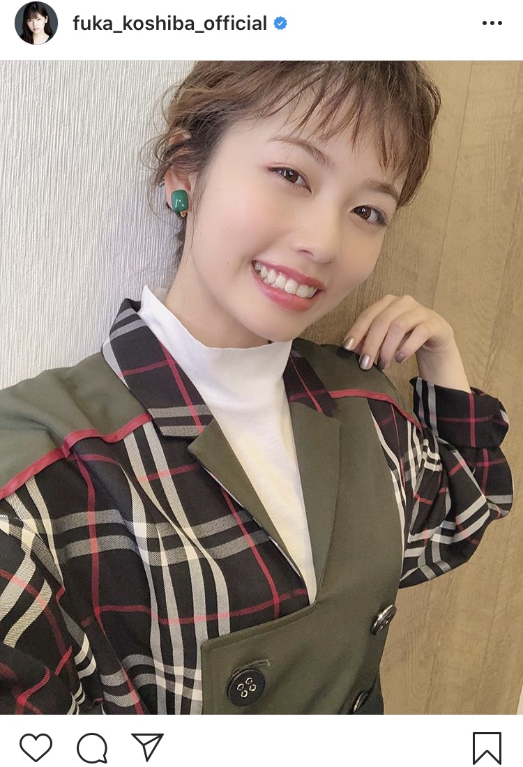 小芝風花 キュートな笑顔で番組のラストを報告 寂しいです 次なる活躍期待してますね と反響 ニコニコニュース