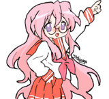 らき☆すた 缶バッジ 高良みゆき 鷲宮 コラボ 巫女 レア 貴重 希少 限定 高良みゆきタイトー限定3(らき☆すた×TAITO） - アニキたちの