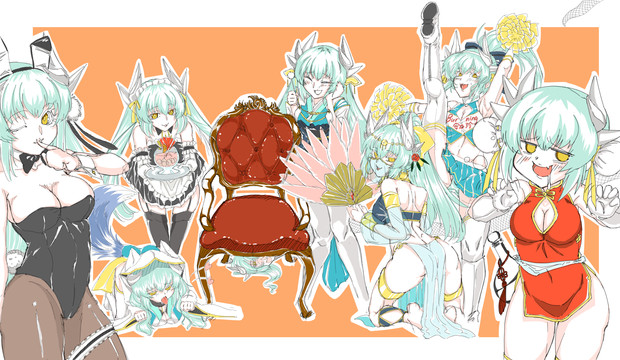 癒しの安珍チェア / こんぱあす鳩 さんのイラスト ニコニコ静画 (イラスト)